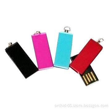 Secure USB Memory Storage, Made of Plastic